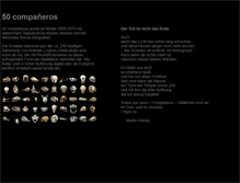Tablet Screenshot of 50companeros.horsky.de